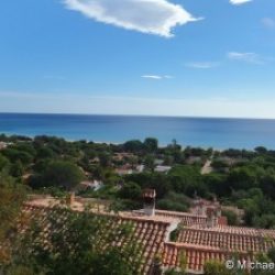Meerblick vom Ferienhaus Ginestre Alte an der Costa Rei, Sardinien