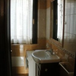 Badezimmer in der Ferienwohnung Ginster an der Costa Rei, Sardinien